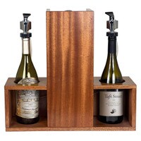 WineKeeper 7767 - Monterey 6 Bottle Wine Dispenser Preservation Unit -  Laminate